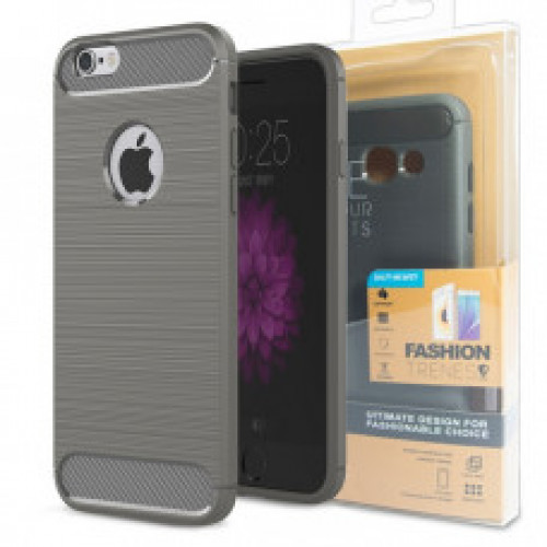 Гръб FORCELL Carbon - Apple iPhone X сив