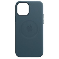 Leather Case with MagSafe  за Apple iPhone 12 mini Blue