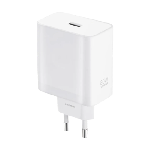 Oppo 80W USB-A SuperVooc Adapter White