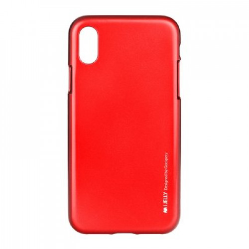 Гръб i-Jelly Case - Apple iPhone XS Max червен