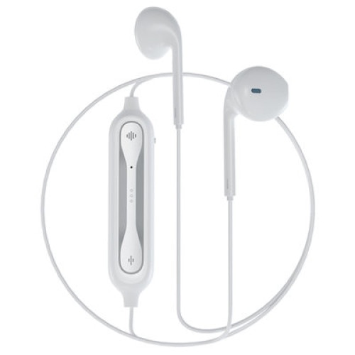 Безжични слушалки - Devia Smart Series Dual EarPhone V2, EM019 - White