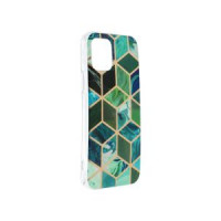 Гръб Forcell MARBLE COSMO - Apple iPhone 12 Green