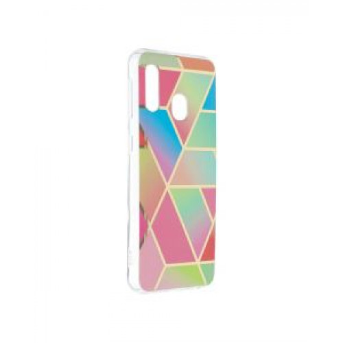 Гръб Forcell MARBLE COSMO - Samsung Galaxy A20e Colorfull