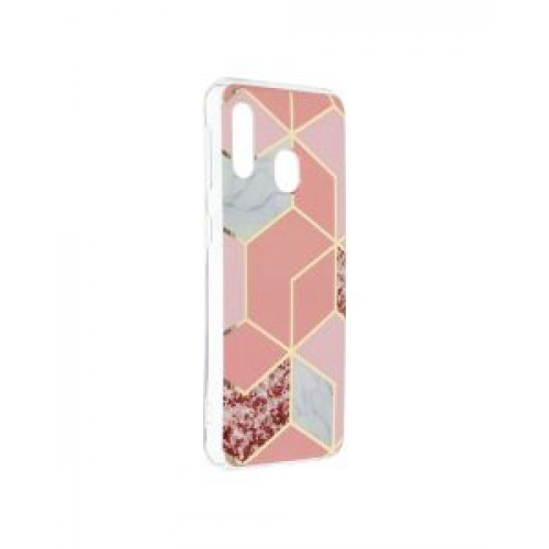 Гръб Forcell MARBLE COSMO - Samsung Galaxy A20e Pink