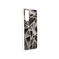 Гръб Forcell MARBLE COSMO - Samsung Galaxy S20 FE Black