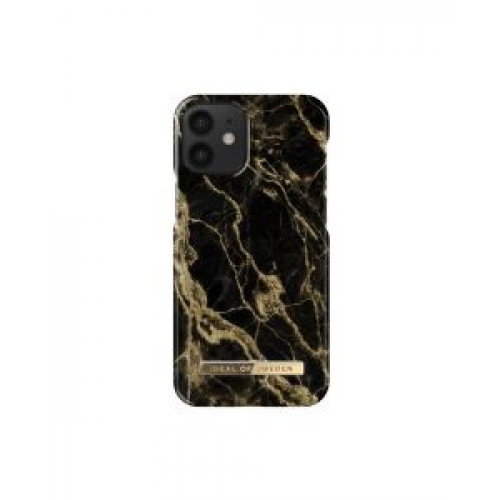 Гръб iDeal of Sweden - Apple iPhone 12 Pro Max Golden Smoke Marble