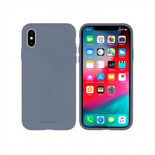 Гръб Mercury Silicone - Apple Iphone SE 2020 Lavender Gray