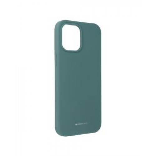 Гръб Mercury Silicone - Apple iPhone 12 mini Green
