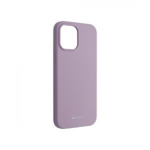 Гръб Mercury Silicone - Apple iPhone 12 Pro Max Purple