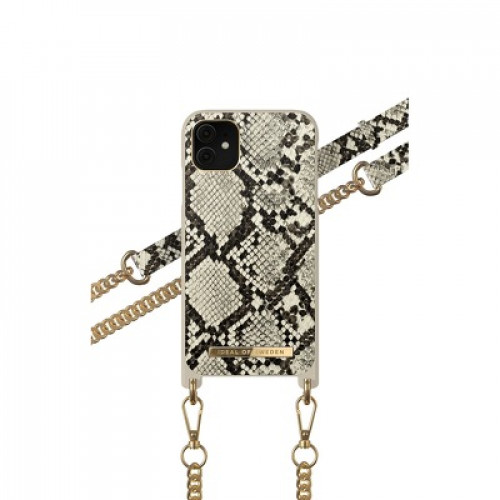 Гръб iDeal of Sweden Necklace - Apple iPhone 12 mini - Desert Python