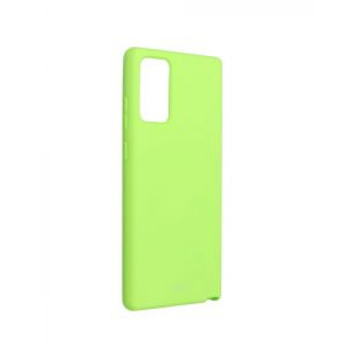Гръб Roar Colorful Jelly - Samsung Galaxy Note 20 Lime