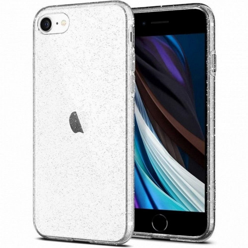 Гръб SPIGEN Liquid Crystal Case - Apple iPhone SE 2020 блестящо прозрачно