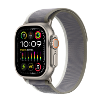 Apple Watch Ultra 2 GPS + Cellular 49mm Titanium Case Trail Loop M/L Green/Grey