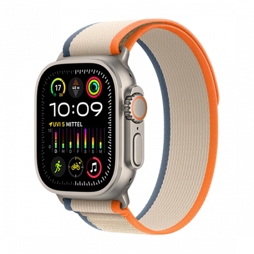 Apple Watch Ultra 2 GPS + Cellular 49mm Titanium Case Trail Loop S/M Orange/Beige