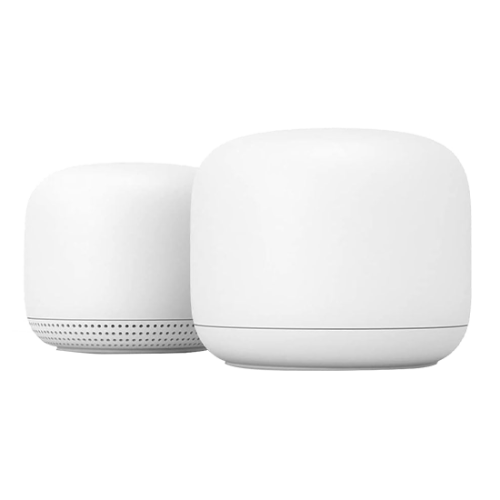Google Nest Wifi Router+Pointr 2Pcs White