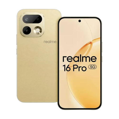 Realme 16 Pro+ 5G - Gold, 256GB, 8GB Realme 16 Pro+ 5G - Gold, 256GB, 8GB