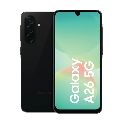 Samsung Galaxy A26 5G A266 - Black, 128GB, 6GB Samsung Galaxy A26 5G A266 - Black, 128GB, 6GB