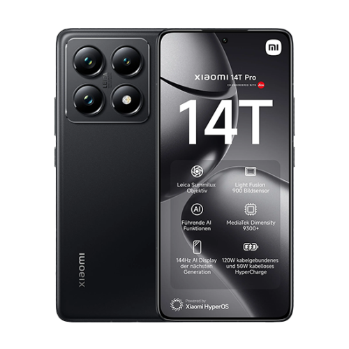 Xiaomi 14T Pro 5G - Black, 512GB, 12GB Xiaomi 14T Pro 5G - Black, 512GB, 12GB
