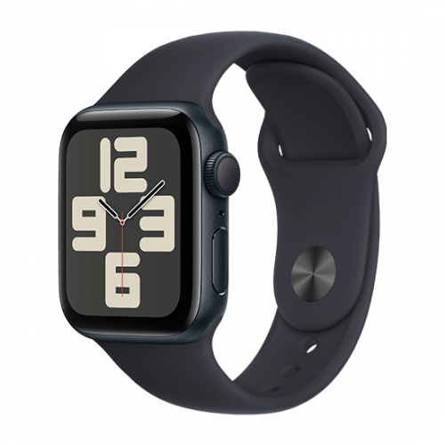 Apple Watch SE (2023) GPS 40mm Midnight Aluminium Case with Sport Band M/L - Midnight