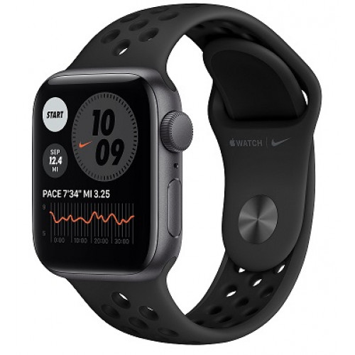 Apple Watch SE 2021 GPS Nike 40mm Space Grey Aluminium Case with Sport Band - Anthracite/Black