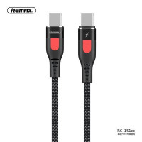 Зареждащ кабел REMAX Super PD fast Type C RC-151 -  Apple iPhone 12