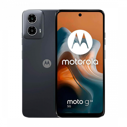 Motorola Moto G34 5G 128GB 4GB RAM Dual Charcoal Black
