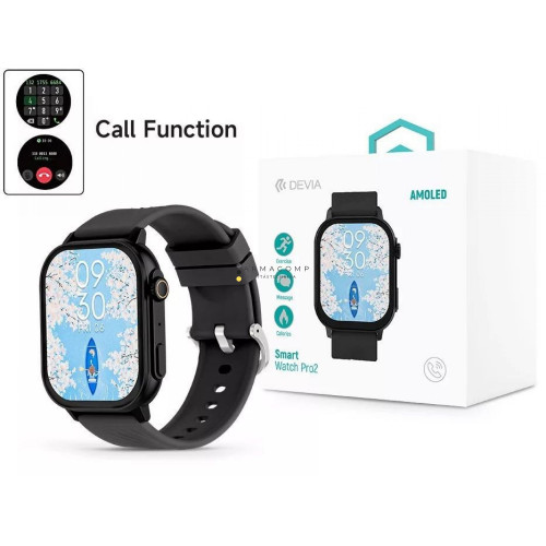 Smart часовник Devia Smart Watch Pro2 Black 