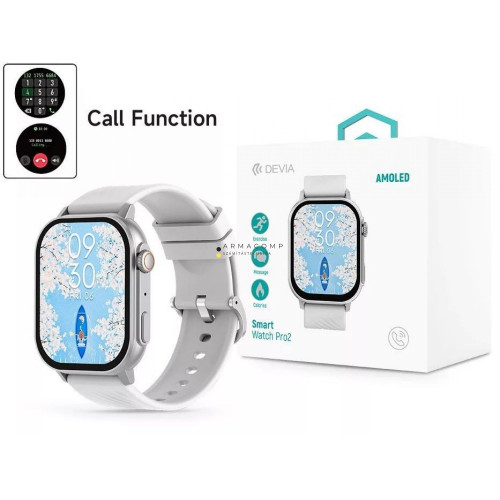 Smart часовник Devia Smart Watch Pro2 Silver 