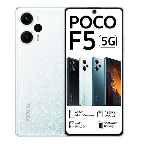 Xiaomi Poco F5 5G 256GB 12GB RAM Dual White