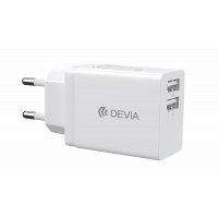Адаптер DEVIA Smart Series 2 USB Charger(EU,2.4A)