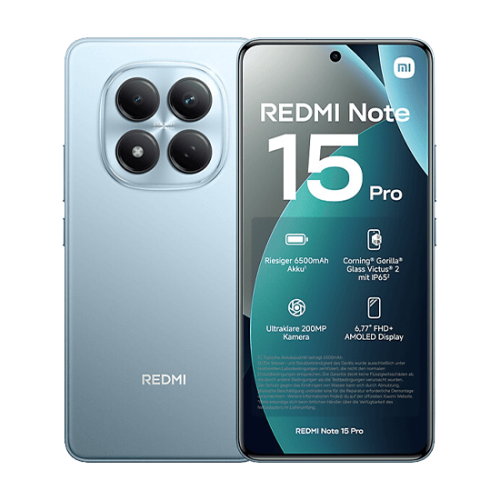 Xiaomi Redmi Note 15 Pro 4G 256GB 8GB RAM Dual Blue