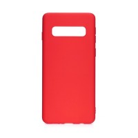 Гръб Forcell SOFT - Samsung Galaxy S10 червен