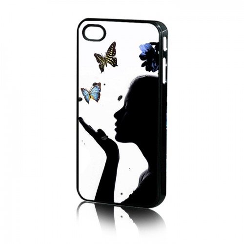 Силиконов калъф - Apple iPhone 5 пеперуди