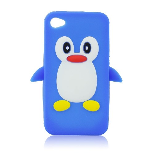 Силиконов калъф Animals - Samsung Galaxy s4 пингвин
