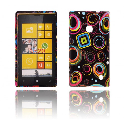 Силиконов калъф Design - Nokia Lumia 520 обрачи