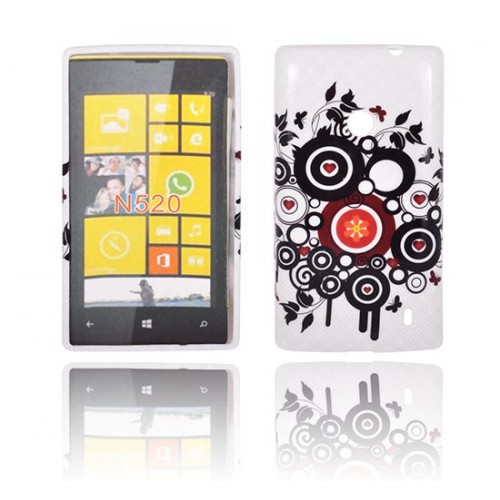 Силиконов калъф Design - Nokia Lumia 520 орнаменти