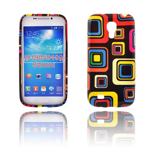 Силиконов калъф Design - Samsung Galaxy s4 Mini квадрати