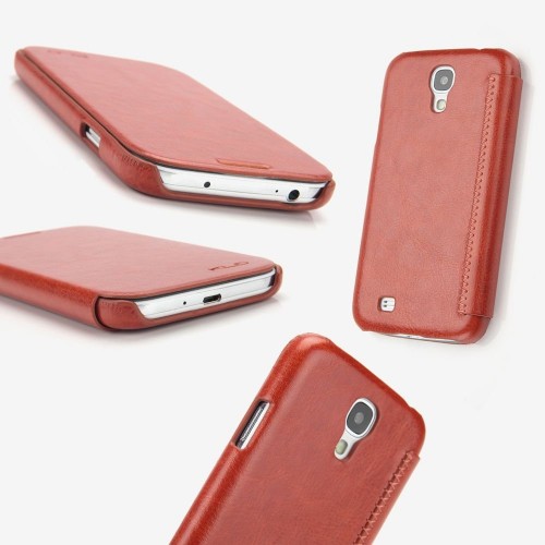 Кожен калъф Enland - Apple iPhone 4S червен