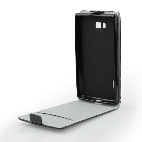 Калъф-тефтер със силиконова рамка - Samsung Galaxy Note 5 черен