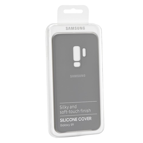 Гръб Original Silicone Cover EF-PG960TJEGWW - Samsung Galaxy S9 сив