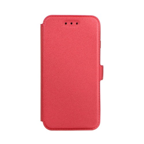 Калъф Pocket Book - Huawei P8 Lite 2017 червен