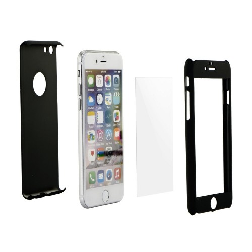 Гръб 360 Full Body + Glass - Apple iPhone 8 Plus черен