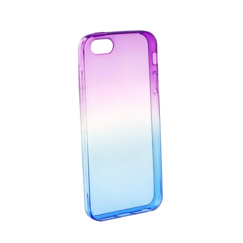 Калъф FORCELL Ombre - Apple iPhone 8 Plus лилав-син