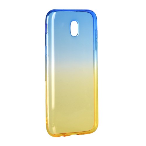Калъф FORCELL Ombre - Samsung Galaxy J3 2017 син-златен