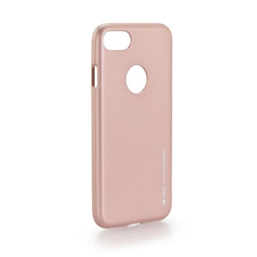 Гръб i-Jelly Case - Apple iPhone 8 светло розов