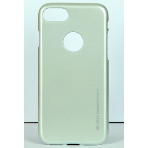 Гръб i-Jelly Case - Apple iPhone 8 сребрист