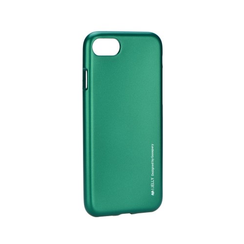 Гръб i-Jelly Case - Apple iPhone 8 зелен