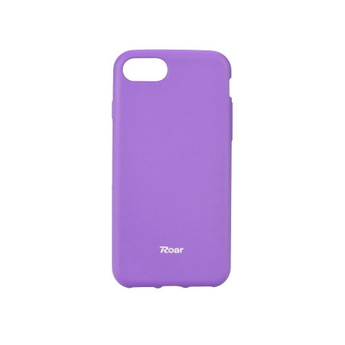 Гръб Roar Colorful Jelly - Apple iPhone 8 лилав
