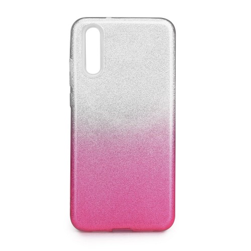 Гръб Forcell SHINING - Apple iPhone 12 бял/розов