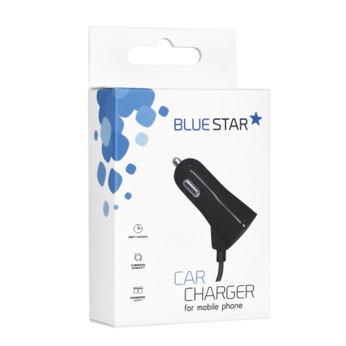 Зарядно за кола Blue Star + USB Socket - Huawei Y7